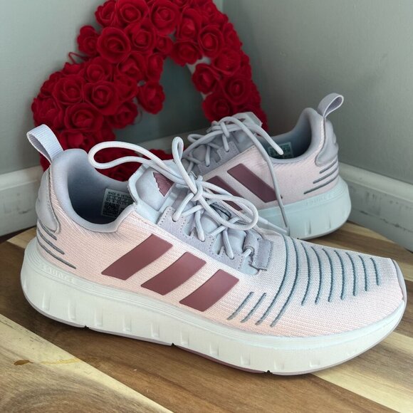 Adidas Swift Run Women's Lifestyle Running Shoes Size: 10.5 Light Pink IG0566 - Picture 1 of 11